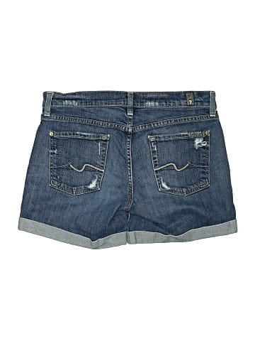 7 For All Mankind Denim Shorts (view 2)