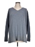 Lafayette 148 New York 100% Cashmere Gray Pullover Sweater Size L - photo 1