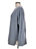 Lafayette 148 New York 100% Cashmere Gray Pullover Sweater Size L - photo 7