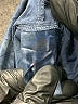 Adidas Tie-dye Blue Windbreaker Size 12 - photo 6