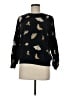 Wildfox 100% Cotton Paisley Black Pullover Sweater Size Med (2 or M) - photo 1