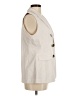 Ann Taylor Ivory Sleeveless Button-Down Shirt Size 8 Petite - photo 4