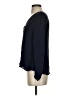 J.Crew 100% Polyester Black Long Sleeve Blouse Size 4 - photo 5