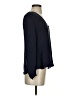 J.Crew 100% Polyester Black Long Sleeve Blouse Size 4 - photo 4