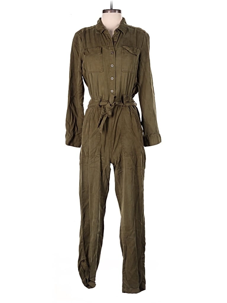 Pre-owned Aqua Jumpsuit In Green
