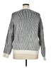 DAZY Stripes Silver Pullover Sweater Size XL - photo 2