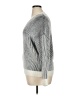 DAZY Stripes Silver Pullover Sweater Size XL - photo 5
