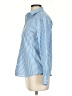 Unbranded Stripes Blue Long Sleeve Button-Down Shirt Size 14 - photo 5