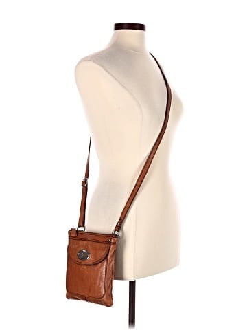 Fossil Leather Crossbody Bag (view 2)