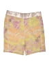 River Island Tie-dye Gold Shorts Size 18 - photo 1