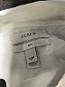 J.Crew 100% Cotton Solid Ivory White Long Sleeve Button-Down Shirt Size 10 - photo 3