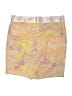 River Island Tie-dye Gold Shorts Size 18 - photo 2