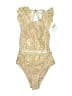 Hello Molly Gold Bodysuit Size 4 - photo 1