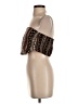 Unbranded 100% Polyester Brown Tube Top Size P (petite) - photo 5