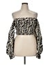 ELOQUII Elements Black 3/4 Sleeve Blouse Size 14 - photo 1