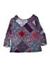 Red Camel 100% Polyester Purple Blue 3/4 Sleeve Top Size XL (kids) - photo 1