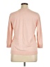 Ann Taylor Factory Pink Pullover Sweater Size XL - photo 2