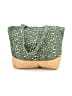 Unbranded 100% Polyester Animal Print Green Tote One size - photo 1