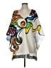 Trina Turk White Poncho Size S - photo 1