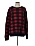 Assorted Brands Checkered-gingham Red Pullover Sweater Size L - photo 1