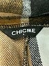 ChicMe 100% Polyester Plaid Brown Blazer Size L - photo 6