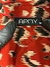 AP.NY Animal Print Red Long Sleeve Blouse Size M - photo 7
