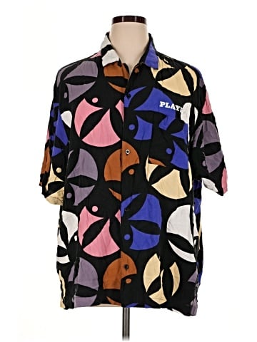 Playboy Short Sleeve Button-Down Shirt (view 1)