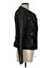 ALLSAINTS 100% Leather Black Leather Jacket Size 10 - photo 4