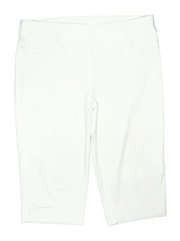 Alfred Dunner Khaki Shorts (view 1)