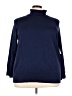 retrology Blue Turtleneck Sweater Size 3X - photo 1