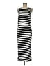 Adelyn Rae Stripes Black Casual Dress Size M - photo 1