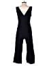 Ecowish Solid Black Jumpsuit Size S - photo 2