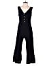 Ecowish Solid Black Jumpsuit Size S - photo 1