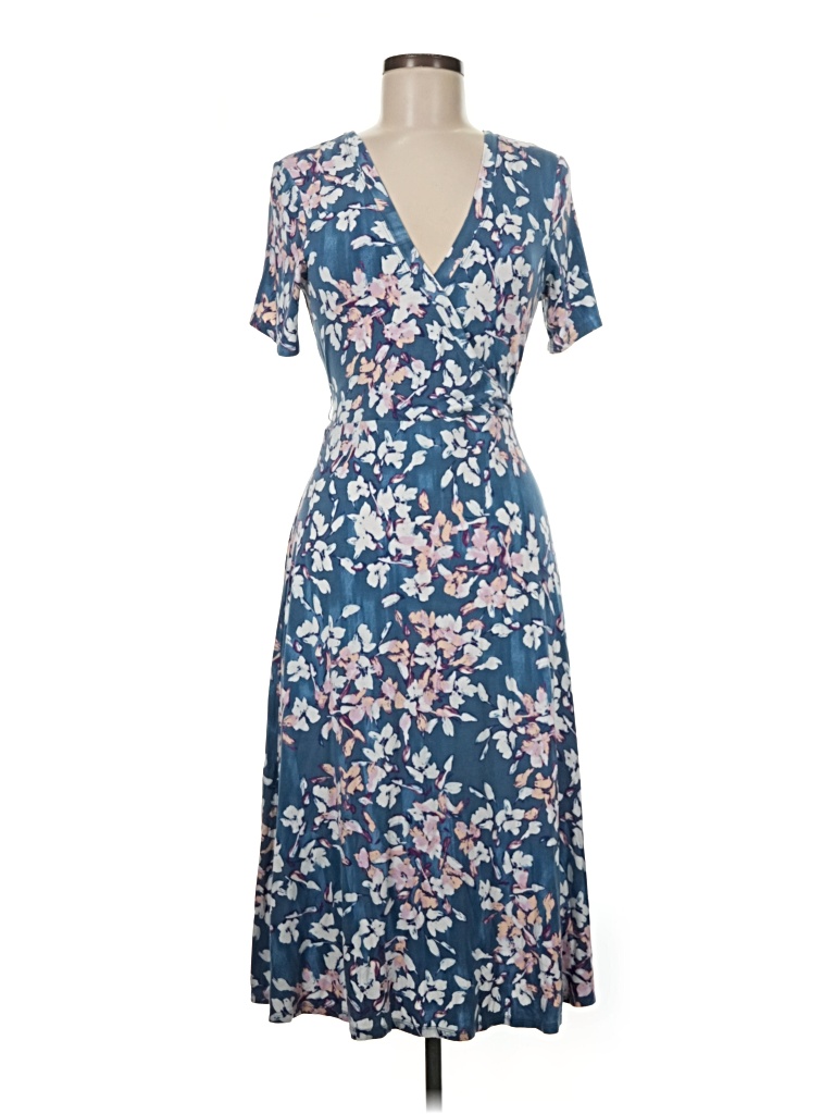 Pre-owned Matty M Casual Dress In Blue