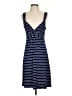 Spense Stripes Blue Casual Dress Size S - photo 1