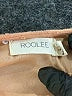 Roolee Solid Tan Casual Dress Size L - photo 7