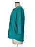 L.L.Bean 100% Cotton Teal 3/4 Sleeve Top Size L - photo 5