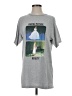 ASOS Print Silver Short Sleeve T-Shirt Size 4 - photo 1