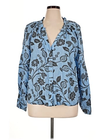 Ann Taylor LOFT Long Sleeve Blouse (view 1)