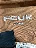 FCUK Solid Brown Khaki Shorts Size L - photo 3