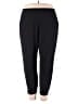 Athleta Solid Black Active Pants Size 18 - photo 1