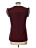 Calvin Klein Burgundy Short Sleeve Top Size L - photo 2