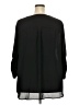 Torrid 100% Polyester Black 3/4 Sleeve Blouse Size 4X Plus (4) - photo 2