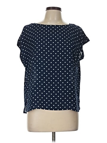 Ann Taylor Short Sleeve Blouse (view 1)