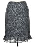 Assorted Brands 100% Polyester Paisley Silver Casual Skirt Size 14 - photo 2