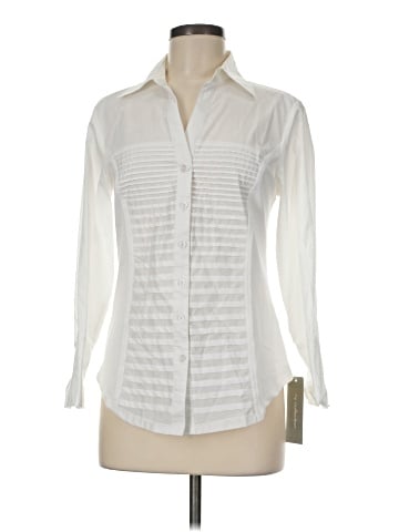 NY Collection Long Sleeve Blouse (view 1)