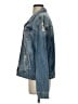 See Thru Soul 100% Cotton Blue Denim Jacket Size S - photo 5