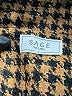Sage the Label 100% Polyester Houndstooth Brown Jacket Size L - photo 6
