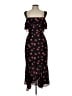 Likely Floral Black Cocktail Dress Size 10 - photo 1
