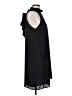 Gibson 100% Polyester Solid Black Casual Dress Size L - photo 4